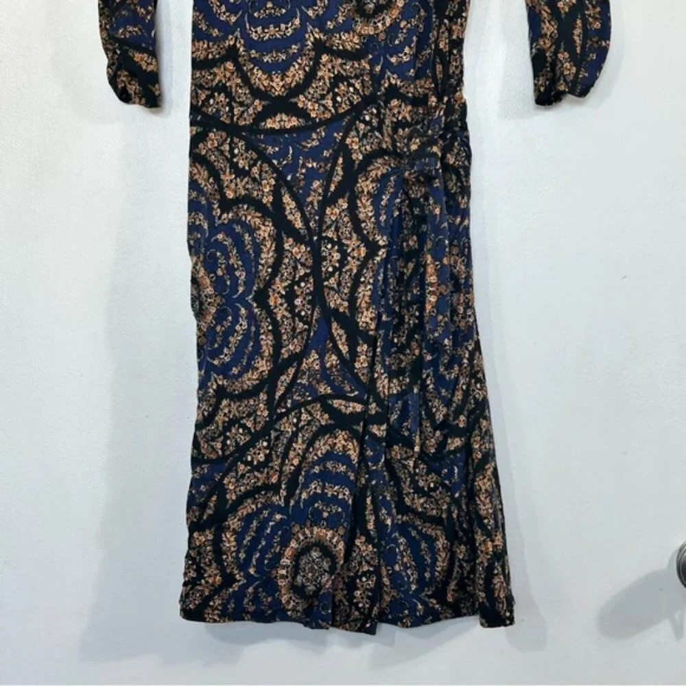 Vanessa Virginia Lena Faux Wrap Dress Size S - Picture 12 of 12